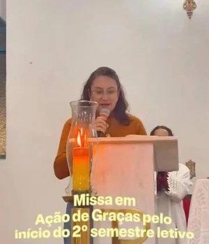 🙏✨ A fé também faz parte da nossa caminhada.  A FAPAM deu início ao novo período letivo com uma Missa em Ação de Graças, reunindo alunos, professores, colaboradores e a comunidade em um momento de oração, gratidão e renovação.  Que este semestre seja marcado por muito aprendizado, conquistas e pela presença de Deus em cada etapa dessa jornada acadêmica. 💙  #Fapam