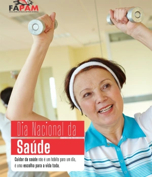 💙 Cuidar da saúde é promover qualidade de vida, bem-estar e um futuro melhor para todos.  No Dia Nacional da Saúde, a FAPAM reforça seu compromisso com a formação de profissionais preparados para cuidar de pessoas, promover a prevenção e contribuir para uma sociedade mais saudável.  #DiaNacionalDaSaúde #FAPAM