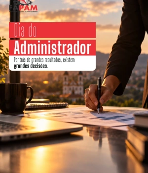 📊 Planejar. Liderar. Decidir. Resolver problemas. Transformar ideias em resultados. Ser administrador é estar preparado para transformar desafios em oportunidades e fazer acontecer.  Hoje, a FAPAM parabeniza todos os administradores, professores e estudantes de Administração! 👏💙  #DiaDoAdministrador #Administração #FAPAM #Gestão #ParáDeMinas