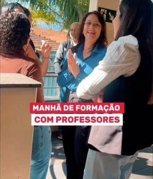 📚✨ Manhã de formação dos docentes!  Neste sábado, nossos professores participaram de um importante momento de capacitação e atualização, em preparação para o início de mais um período letivo.  A programação contou com uma palestra sobre a NR-1, promovendo reflexões sobre a segurança no ambiente de trabalho e o cuidado com as pessoas.  💙 A FAPAM acredita que investir na formação contínua de seus docentes é fortalecer a qualidade do ensino e oferecer uma experiência acadêmica cada vez mais inovadora e humana.  #Fapam #FormacaoProfessores