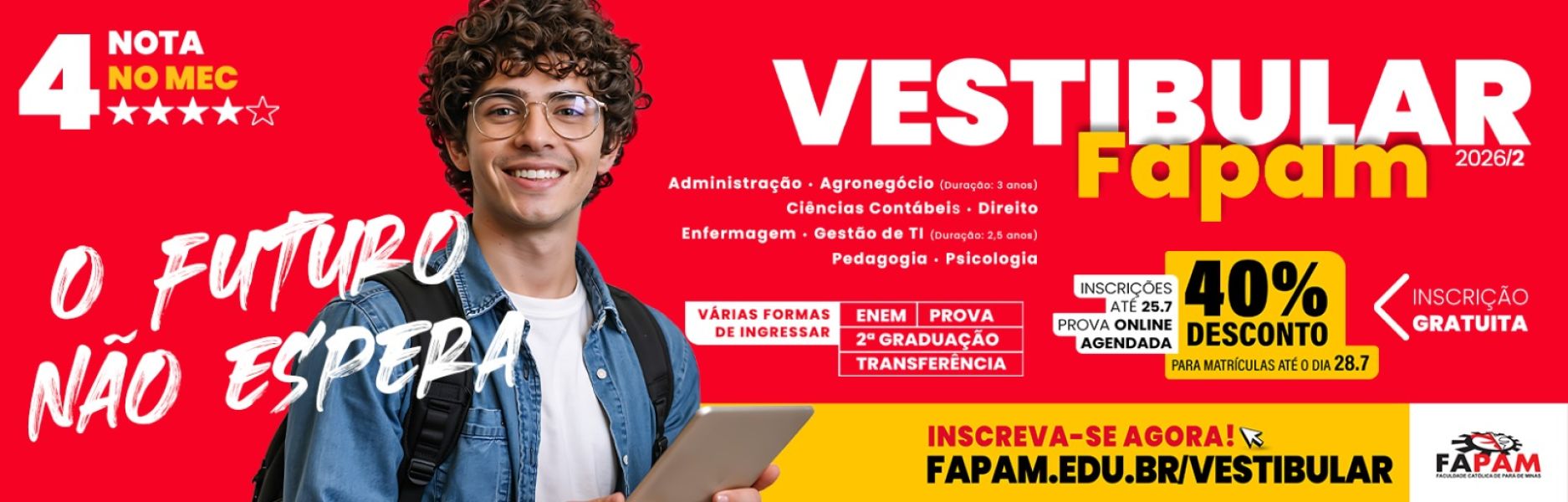 Vestibular FAPAM 2026.2